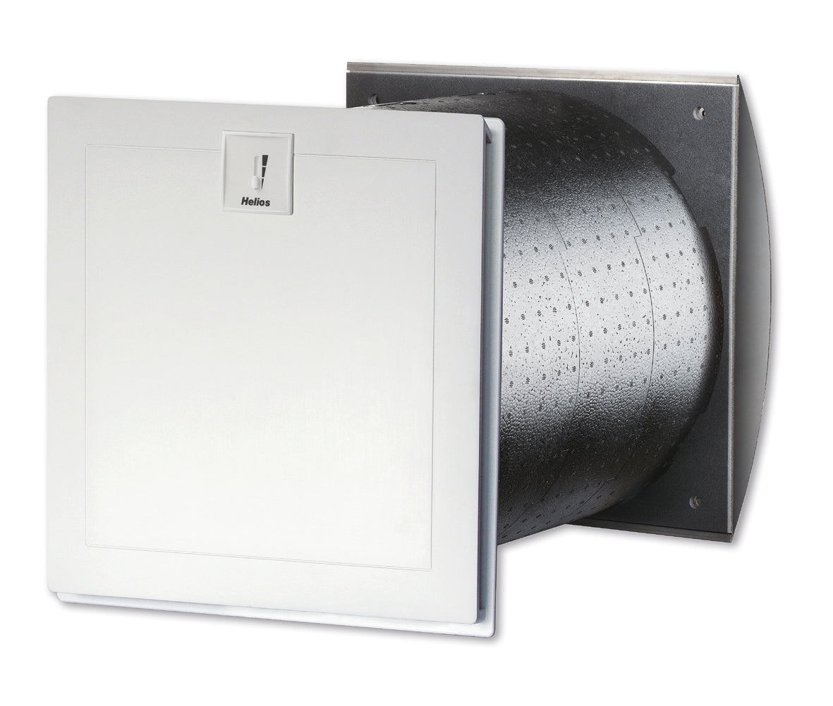 Helios KWL EC 60 ECO, Lüftungseinsatz kompl. Bedienelement in Innenfassade Helios KWL EC 60 ECO, Lüftungseinsatz kompl. Bedienelement in Innenfassade
